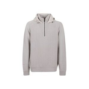 Herno Gray Wool Men's Hoodie